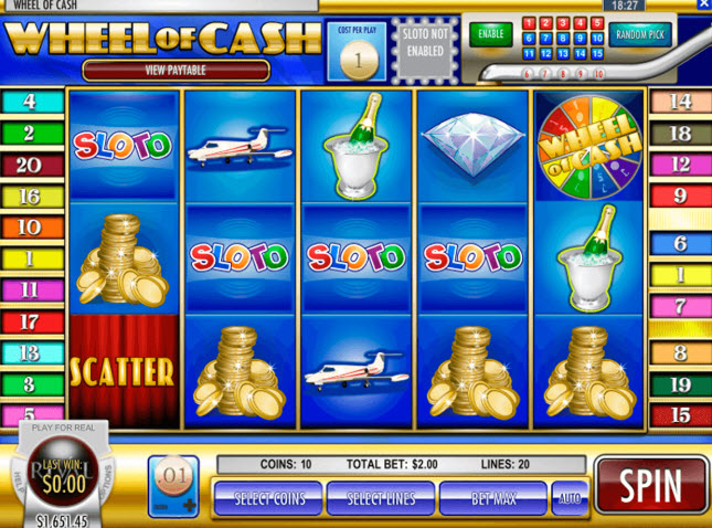 Wheel of Cash Slot